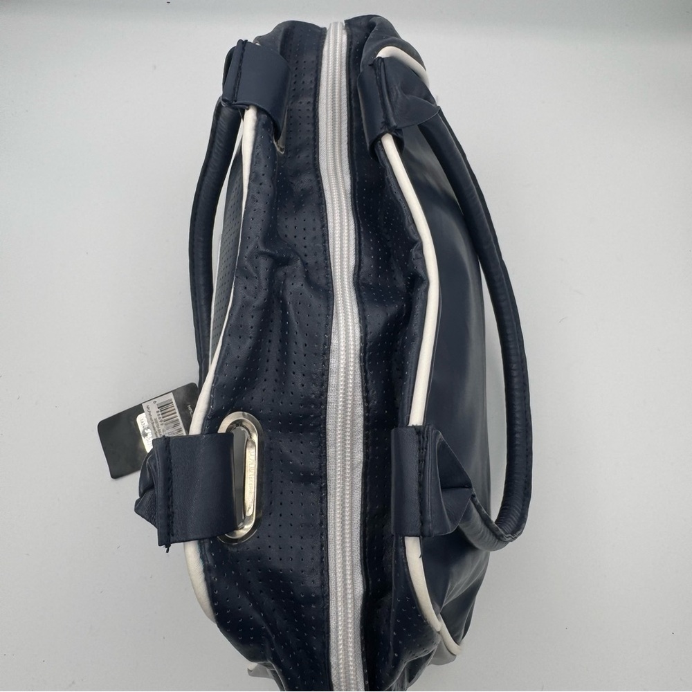 NFL Seattle Seahawk Navy and Gray Team Shoulder Bag Hand Bag Embroidered Logo - Picture 8 of 12